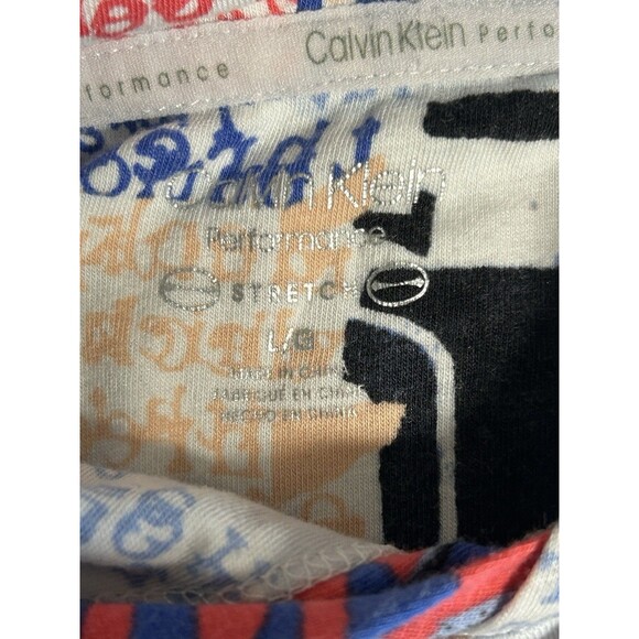 Vintage  CALVIN KLEIN PERFORMANCE HOODIE Logo CROPPED Large Y2K Athleisure - Picture 7 of 9